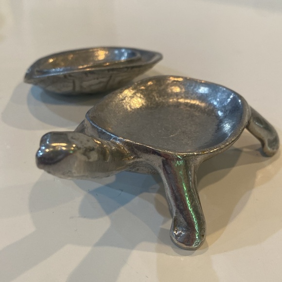 Turtle Lidded Trinket Box by Wilton Columbia PA US Bruce Fox Design RARE VTG - Picture 5 of 16